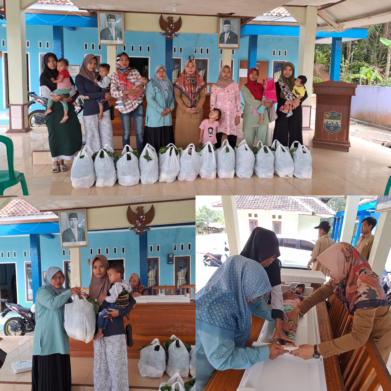 Pemberian Makanan Tambahan (PMT) Pencegah Stunting Desa Bantardawa