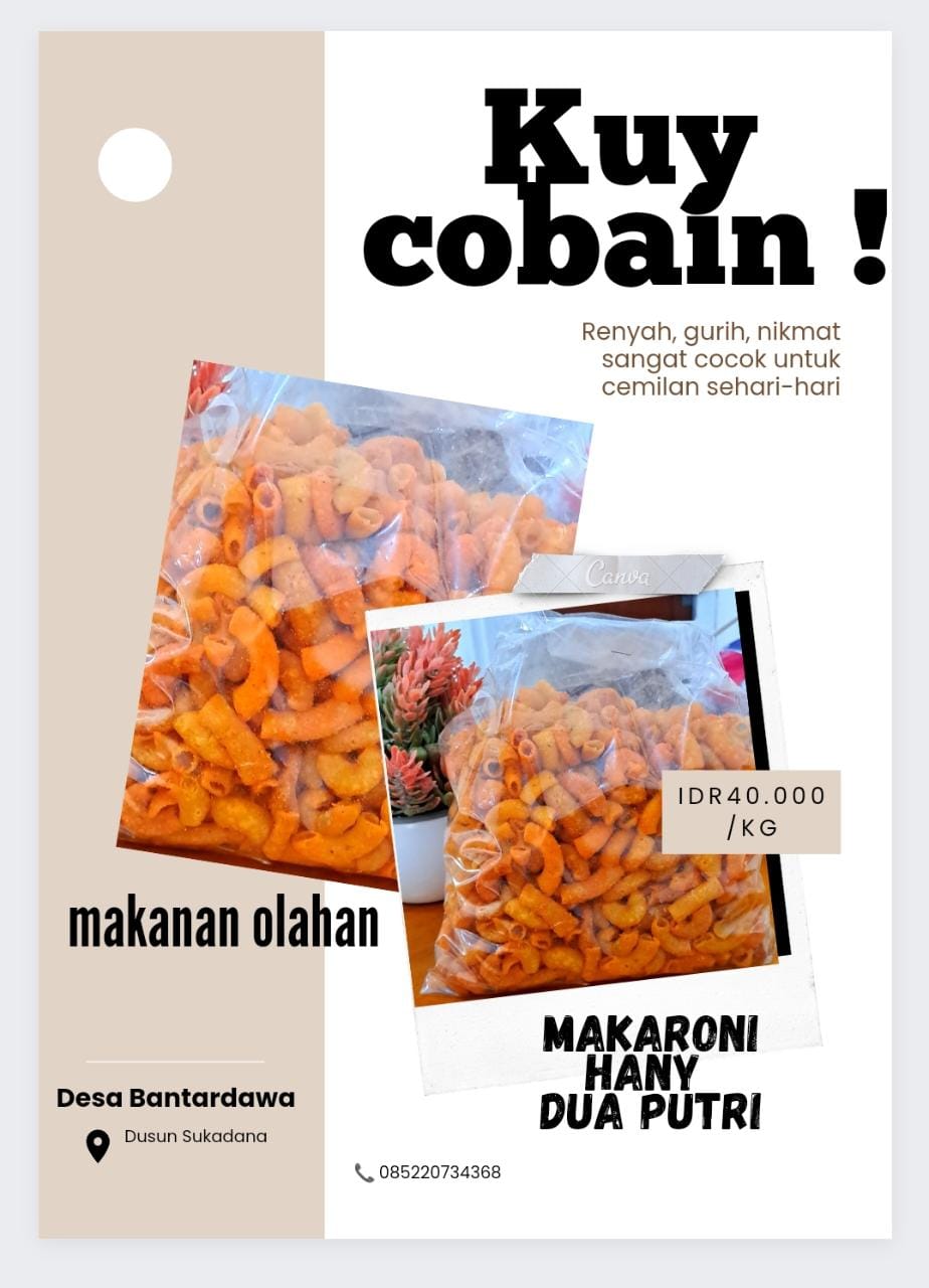 MAKARONI HANY DUA PUTRI
